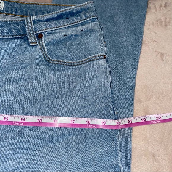 Abercrombie & fitch the ‘90s slim straight ultra high rise W32/14R/L31 - Picture 8 of 13